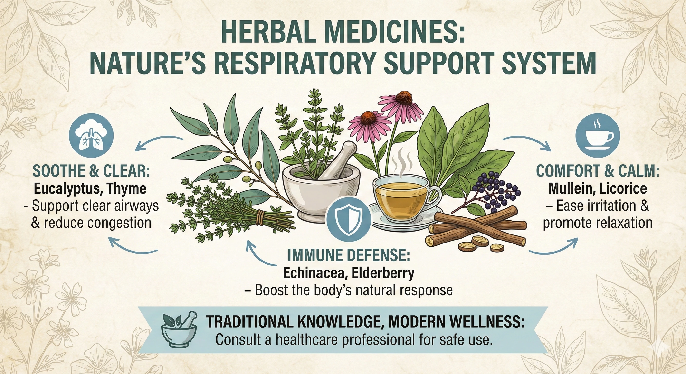 Herbal Medicines Nature’s Respiratory Support System